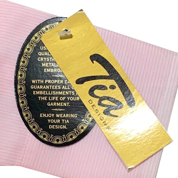 VINTAGE TIA Deadstock Novelty 50's Diner Embroidered Button Down Shirt - Picture 8 of 8